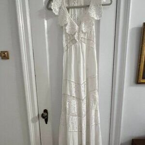 Love Shack Fancy White Maxi dress
